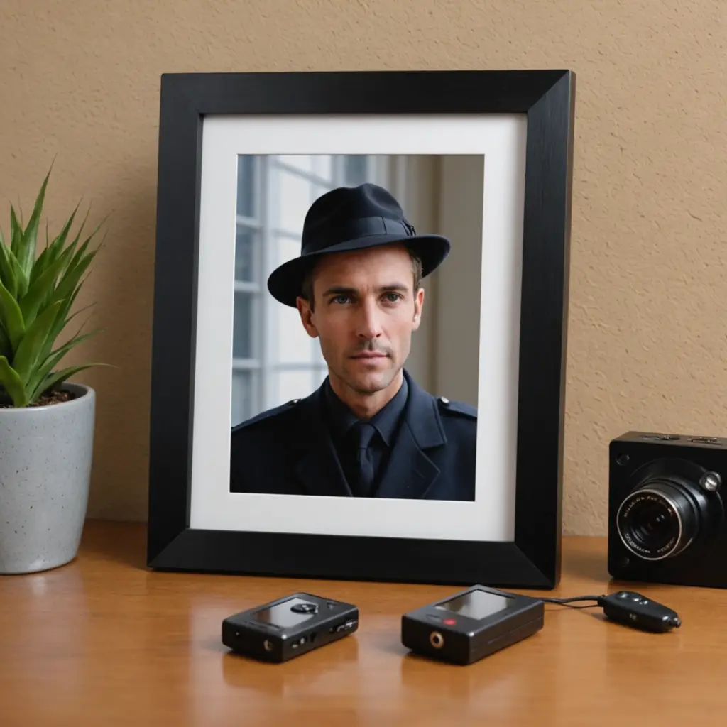 Illustration for Top 5 Spy Camera Picture Frames With Audio