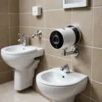 Illustration for Risks of Hidden Spy Cameras in the Bathroom