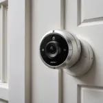 Illustration for Top 5 Spy Hole Cameras for Front Door Security
