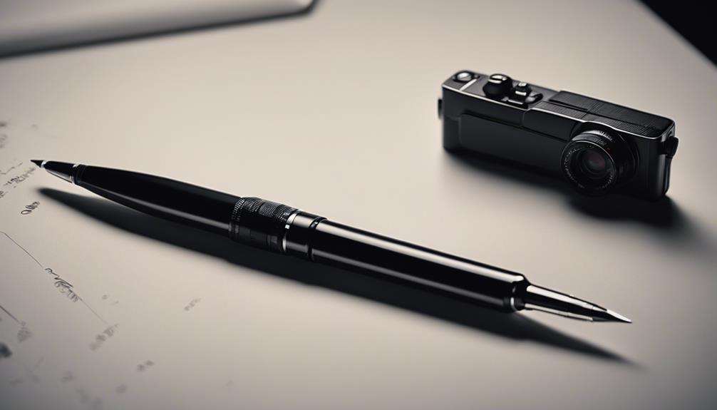 compact pen with camera