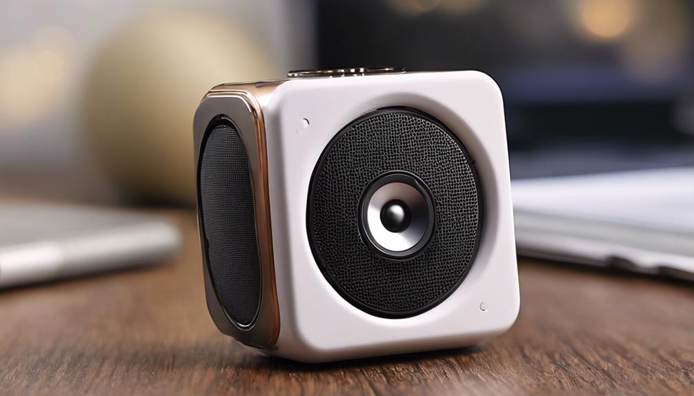 compact speaker with camera