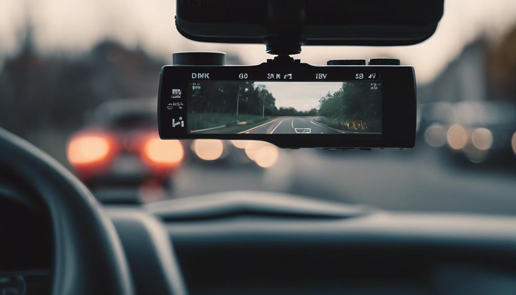 detailed car dash camera