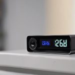 digital clock spy camera