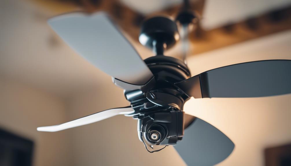 fixing the ceiling fan