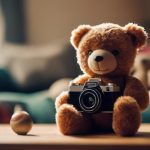 plush toy with camera