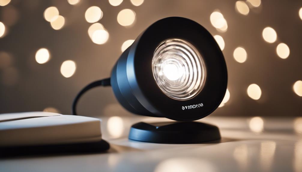 portable night light camera