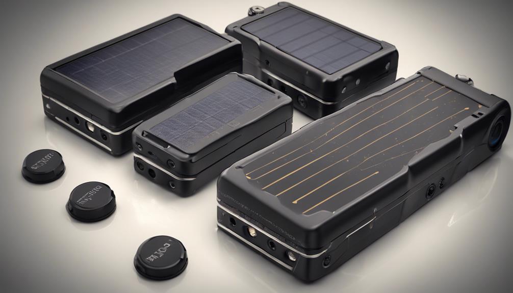 solar powered battery pack details