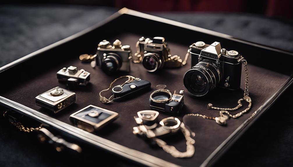 spy jewelry camera selection