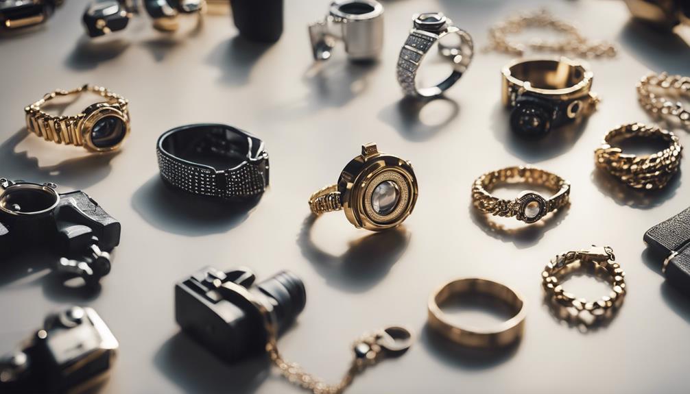 spy jewelry camera types