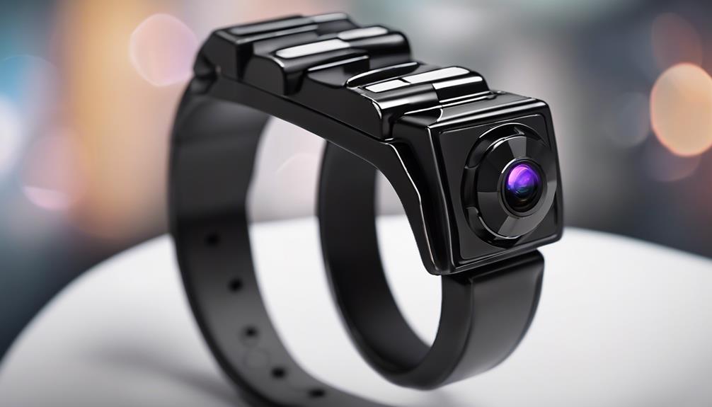 spy themed wearable camera features