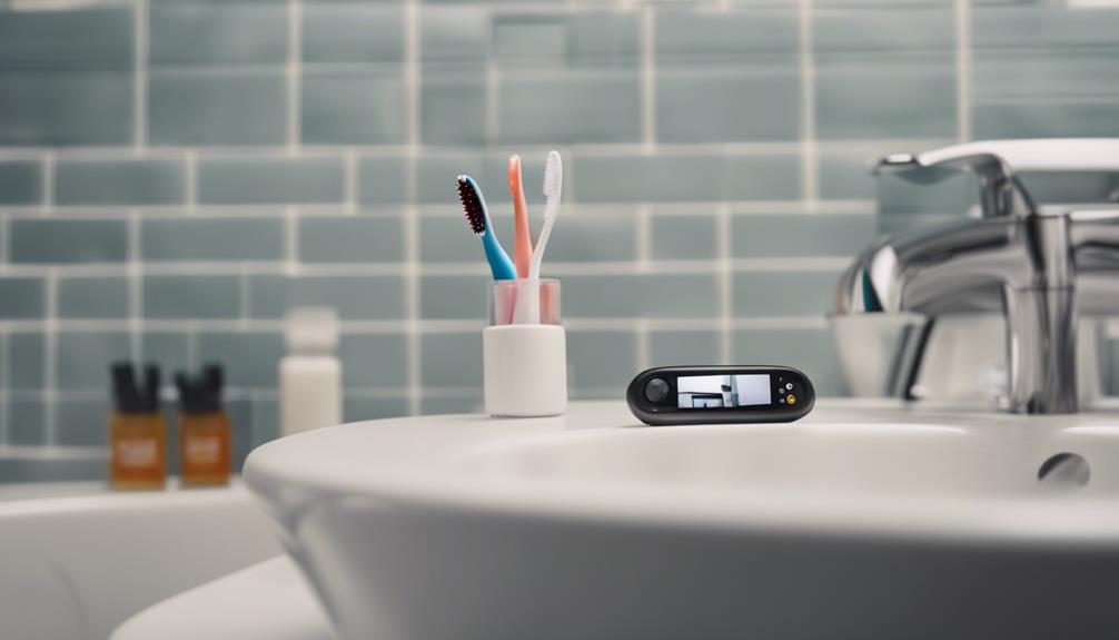 spying with toothbrush camera