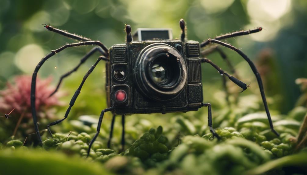 tiny insect surveillance device