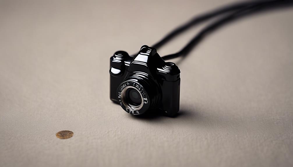 trendy spy camera necklaces