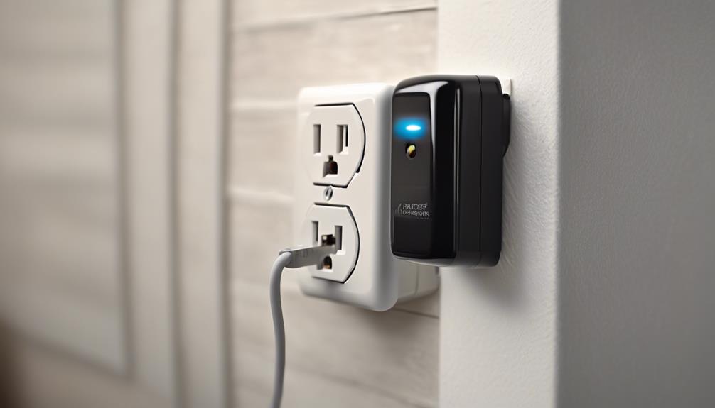 wall charger doubles as security camera