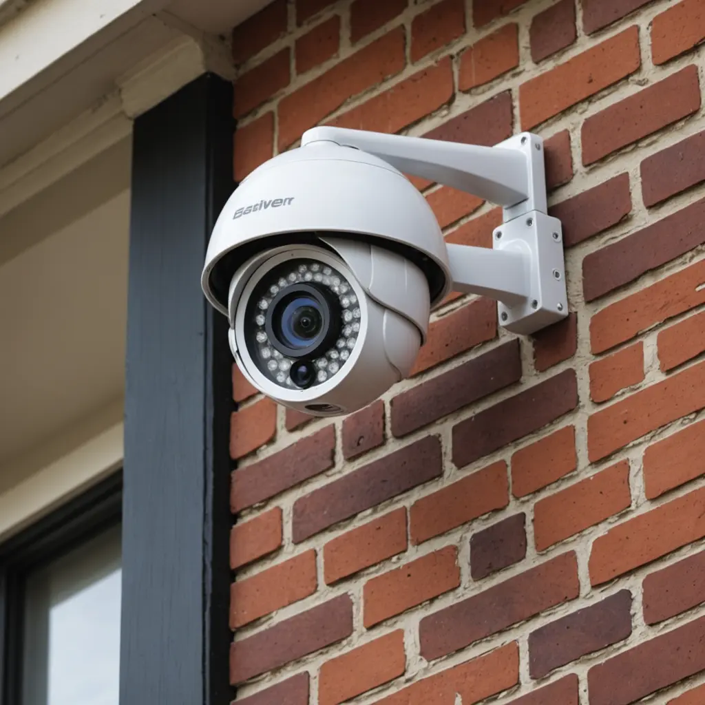 Illustration for Best Locations for Home Surveillance Cameras