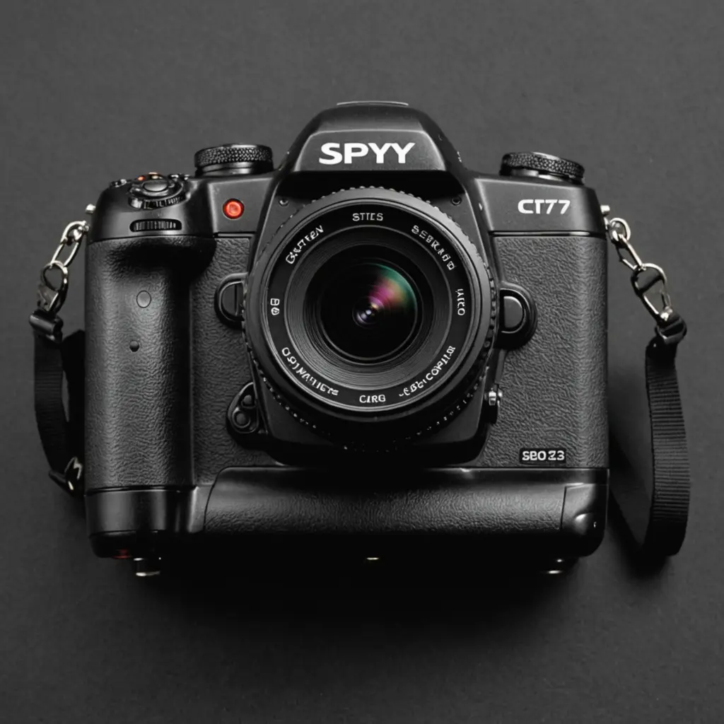 Illustration for Digital Camera Front Screen