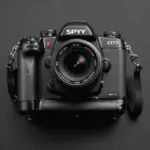 Illustration for Digital Camera Front Screen