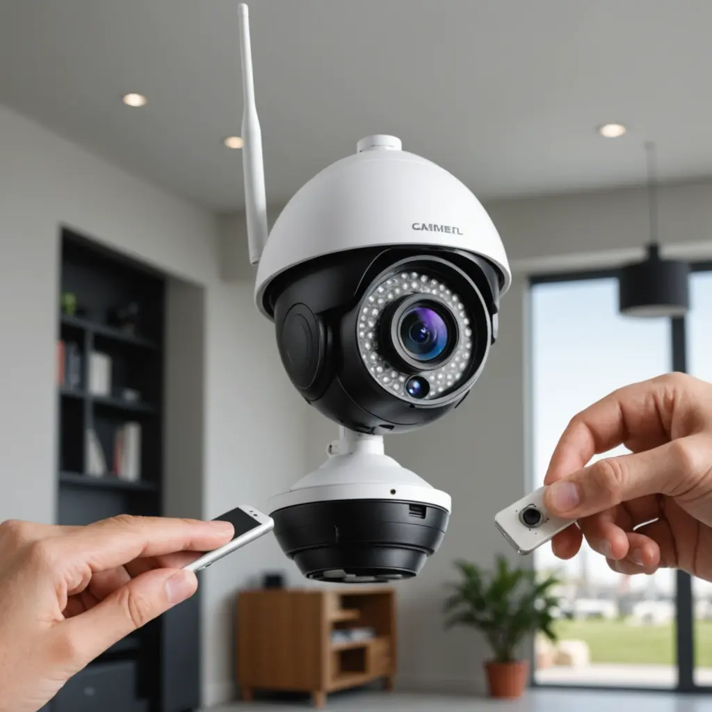 Illustration for How Far Can Wireless Cameras Transmit