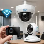 Illustration for WiFi vs Non WiFi Spy Cameras