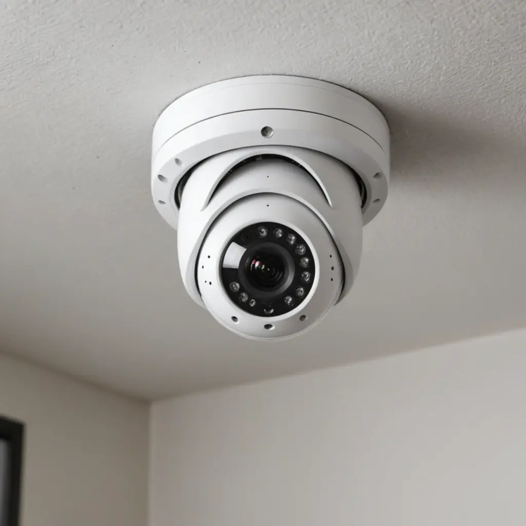 Illustration for 180 Degree Security Camera