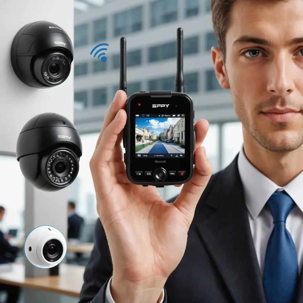 Illustration for Bluetooth Wireless Camera