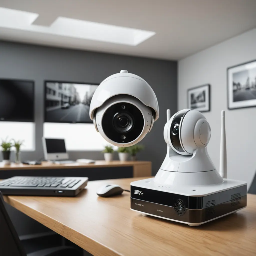 Illustration for In Home Camera System With Audio