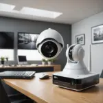 Illustration for In Home Camera System With Audio
