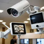 Illustration for Security Camera With Monitor