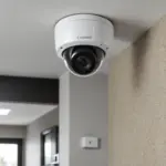 Illustration for Smart Security Camera Installation