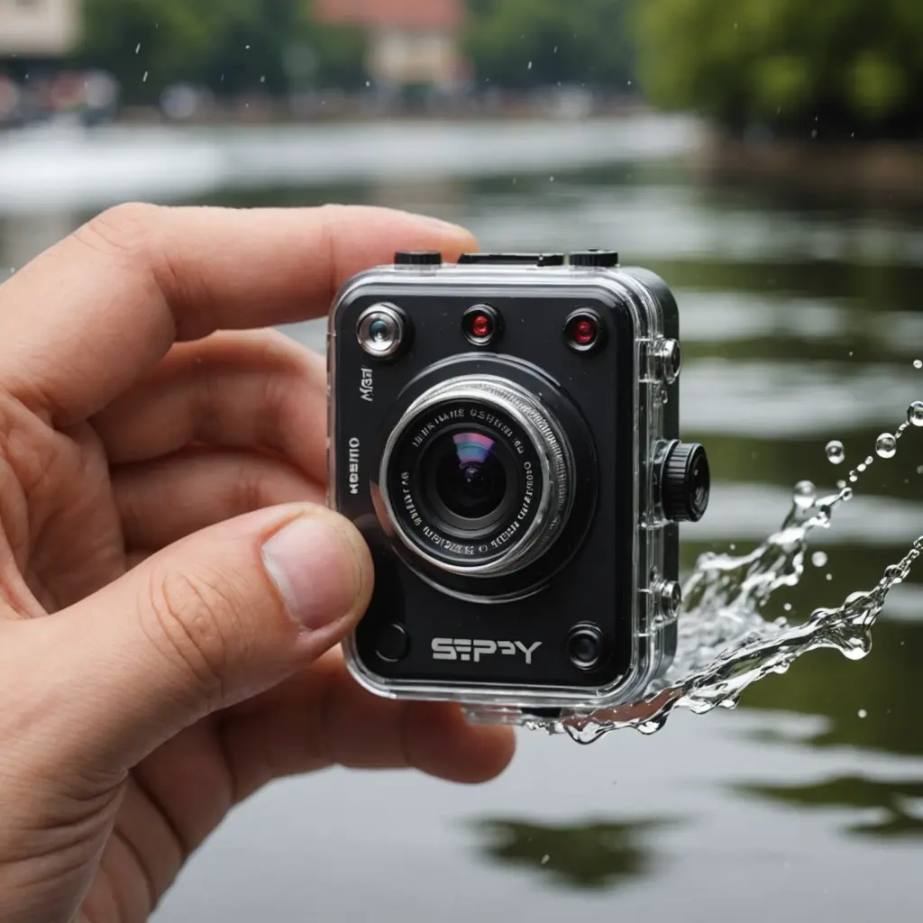 Illustration for Waterproof Mini Camera